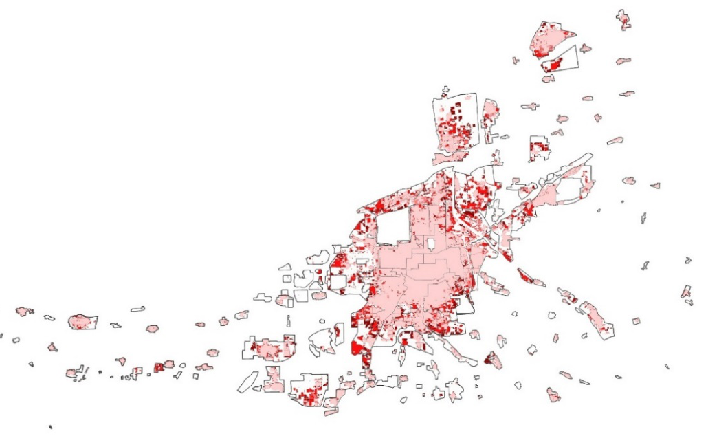 图7西安各区县建设用地增长情况分布图.png